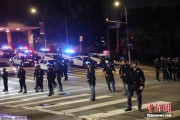 阳江约200名海军陆战队士兵进驻洛杉矶 开始执行警戒守卫任务